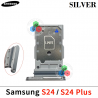 Samsung S24 5G 2024 S921B / S24 Plus 5G 2024 S926B - Bandeja DUAL Sim - SILVER