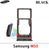 Samsung M53 4G / 5G 2022 M536B - Bandeja DUAL Sim + MICRO SD - Negro
