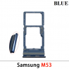 Samsung M53 4G / 5G 2022 M536B - Bandeja Sim + MICRO SD - Azul