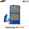 Samsung M62 M625F / F62 E625F - Bandeja dual Sim + micro sd - Azul