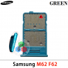 Samsung M62 M625F / F62 E625F - Bandeja dual Sim + micro sd - Verde