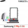 Samsung Z Flip5 5G 2023 F731B F731 - BANDEJA SINGLE SIM - VIOLETA