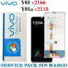 Vivo Y01 4G 2022 V2166 / vivo Y01A, v2118 - PANTALLA SERVICE PACK SIN MARCO