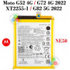 Motorola Moto G52 4G 2022 / G72 4G 2022 XT2255-1 / G82 5G 2022 ( NE50 ) - BATERIA COMPATIBLE