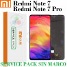 Xiaomi Redmi Note 7 M1901F7G M1901F7H M1901F7I / Note 7 Pro M1901F7S - PANTALLA SERVICE PACK SIN MARCO