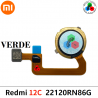 Xiaomi Redmi 12C 4G 2023 22120RN86G - BOTON POWER HUELLA ORIGINAL - VERDE