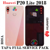 Huawei P20 Lite 2018 (ANE-LX1,ANE-L21) - TAPA TRASERA SERVICE PACK - ROSA