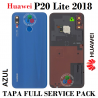 Huawei P20 Lite 2018 (ANE-LX1,ANE-L21) - TAPA TRASERA SERVICE PACK AZUL