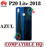 Huawei P20 Lite 2018 (ANE-LX1,ANE-L21) / NOVA 3E - TAPA TRASERA COMPATIBLE HQ - AZUL