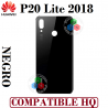 Huawei P20 Lite 2018 (ANE-LX1,ANE-L21) / NOVA 3E - TAPA TRASERA COMPATIBLE HQ - NEGRO