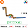 Xiaomi Redmi 12 4G / Redmi 12 5G 2023 - BOTON POWER HUELLA ORIGINAL - AZUL
