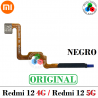 Xiaomi Redmi 12 4G / Redmi 12 5G 2023 - BOTON POWER HUELLA ORIGINAL - NEGRO
