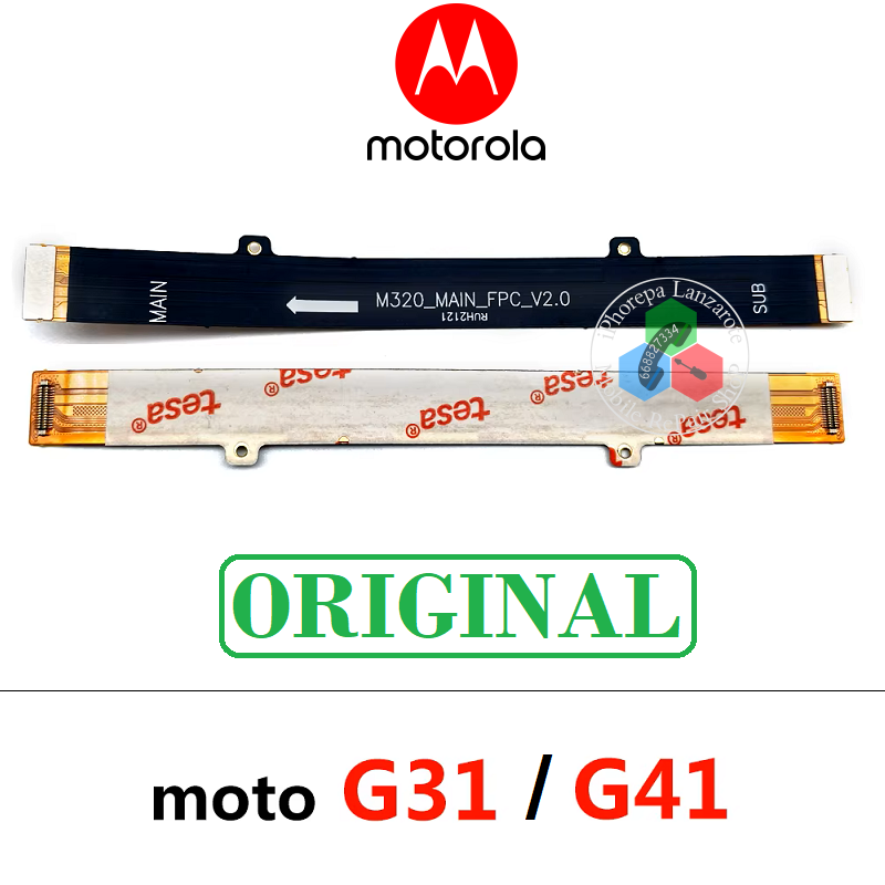 Motorola Moto G31 4G 2021 XT2173-3 / Moto G41 4G 2021 XT2167-2 - FLEX DE COMUNICACIÓN A PLACA BASE