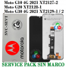 MOTOROLA MOTO G20 XT2128 - PANTALLA SERVICE PACK SIN MARCO