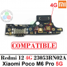 Xiaomi Redmi 12 4G 2023 23053RN02A / poco m6 pro 5G - PLACA DE CARGA COMPATIBLE