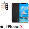 iPhone X - cristal lente de camara