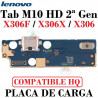 Lenovo Tab M10 HD 2ª Gen TB - X306F / TB - X306X / TB - X306 - PLACA DE CARGA compatible hq