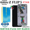 Samsung Z Flip5 5G 2023 F731B F731 - PANTALLA SERVICE PACK CON MARCO VIOLETA