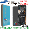 Samsung Z Flip4 5G 2022 F721B f721 - PANTALLA SERVICE PACK NEGRO