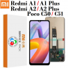 Xiaomi Redmi A1 / A1 Plus / Redmi A2 / A2 PLUS / Poco c50 / POCO C51 - PANTALLA SERVICE PACK SIN MARCO