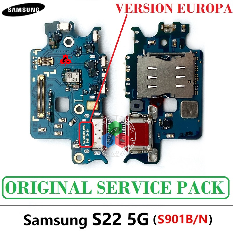 Samsung S22 5G 2022 S901B S901 - PLACA DE CARGA ORIGINAL SERVICE PACK