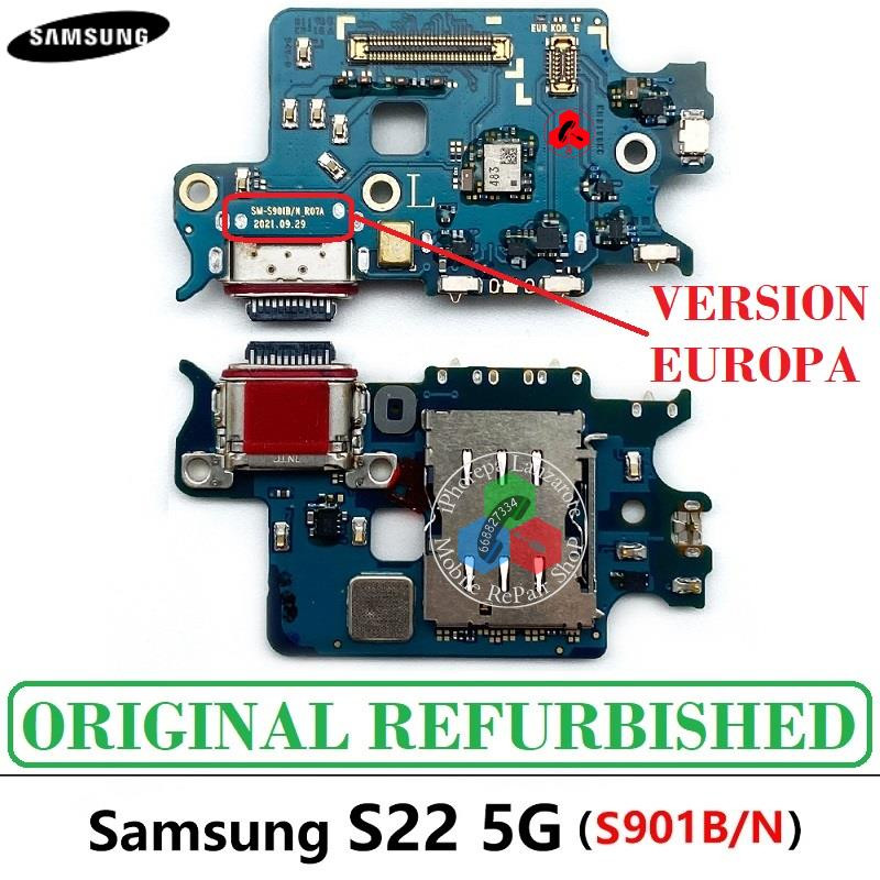 Samsung S22 5G 2022 S901B S901 - PLACA DE CARGA ORIGINAL REFURBISHED