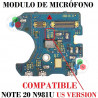 Samsung Note 20 4G / 5G 2020 N981U VERSION US AMERICA - SUBPLACA MODULO DE MICROFONO COMPATIBLE