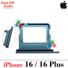 iPhone 16 5G 2024 A3287 / iPhone 16 Plus 5G 2024 A3290 - BANDEJA DUAL SIM - VERDE