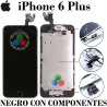 iPhone 6+ / 6 plus - PANTALLA COMPLETA CON COMPONENTES - NEGRO