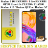 oppo Reno 4 Se / Realme X7 RMX2176 / 8 4G RMX3085 / 8 Pro RMX3081 / V15 / Q2 Pro RMX2173 - PANTALLA SERVICE PACK SIN MARCO