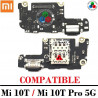 Xiaomi Mi 10T 5G 2020 M2007J3SY / Xiaomi Mi 10T Pro 5G 2020 M2007J3SG - PLACA DE CARGA + LECTOR DE SIM - COMPATIBLE