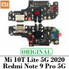 Xiaomi Mi 10T Lite 5G 2020 M2007J17G / Redmi Note 9 Pro 5g  - PLACA DE CARGA ORIGINAL