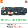 Xiaomi Redmi A3 4G 2024 23129RN51X / Poco c61- Placa de carga + microfono - ORIGINAL REFURBISHED