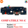 Xiaomi Redmi A3 4G 2024 23129RN51X / Poco c61- Placa de carga + microfono - COMPATIBLE ( no ic )