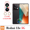 Xiaomi Redmi 13C 5G 23124RN87G - 23124RN87I - 23124RN87C - Cristal lente de cámara - Set 1pcs