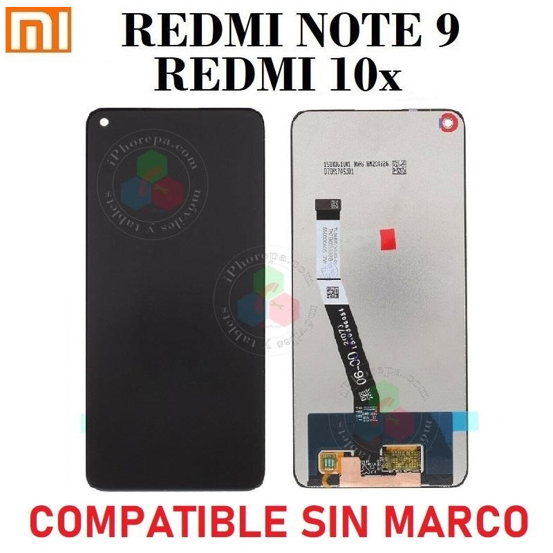 Xiaomi Redmi Note 9 2020 M2003J15SC / M2003J15SG / M2003J15SS / REDMI 10x - PANTALLA COMPATIBLE SIN MARCO