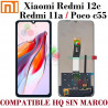 Xiaomi Redmi 12c 22120RN86G / REDMI 12c NFC 22126RN91Y / Redmi 11a / Poco c55 - PANTALLA COMPATIBLE HQ sin MARCO