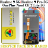 Oppo Realme 9 5G RMX3474 / Realme 9 Pro 5G RMX3471 RMX3472 / OnePlus Nord Ce 2 lite 5G - pantalla service pack sin marco