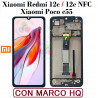 Xiaomi Redmi 12C 22120RN86G / 12c NFC / Poco c55 - PANTALLA COMPATIBLE HQ CON MARCO