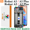 Xiaomi Redmi A1 / A1 Plus / Redmi A2 / A2 PLUS - PANTALLA SERVICE PACK CON MARCO