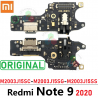 Xiaomi Redmi Note 9 2020 M2003J15SC / M2003J15SG / M2003J15SS - Placa de carga + microfono - ORIGINAL