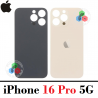 iPhone 16 Pro 5G 2024 A3293 - TAPA TRASERA COMPATIBLE CON LOGO - TITANIO DESIERTO