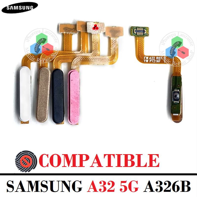 SAMSUNG A32 5G A326B - FLEX ENCENDIDO SIN HUELLA - COMPATIBLE
