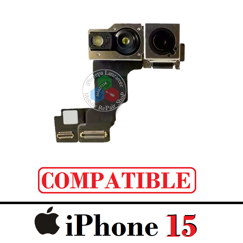 iPhone 15 5G 2023 A3090 Camara frontal infrarrojos - COMPATIBLE