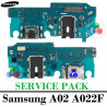 SAMSUNG A02 A022F A022 / M02 M022F - PLACA DE CARGA ORIGINAL SERVICE PACK