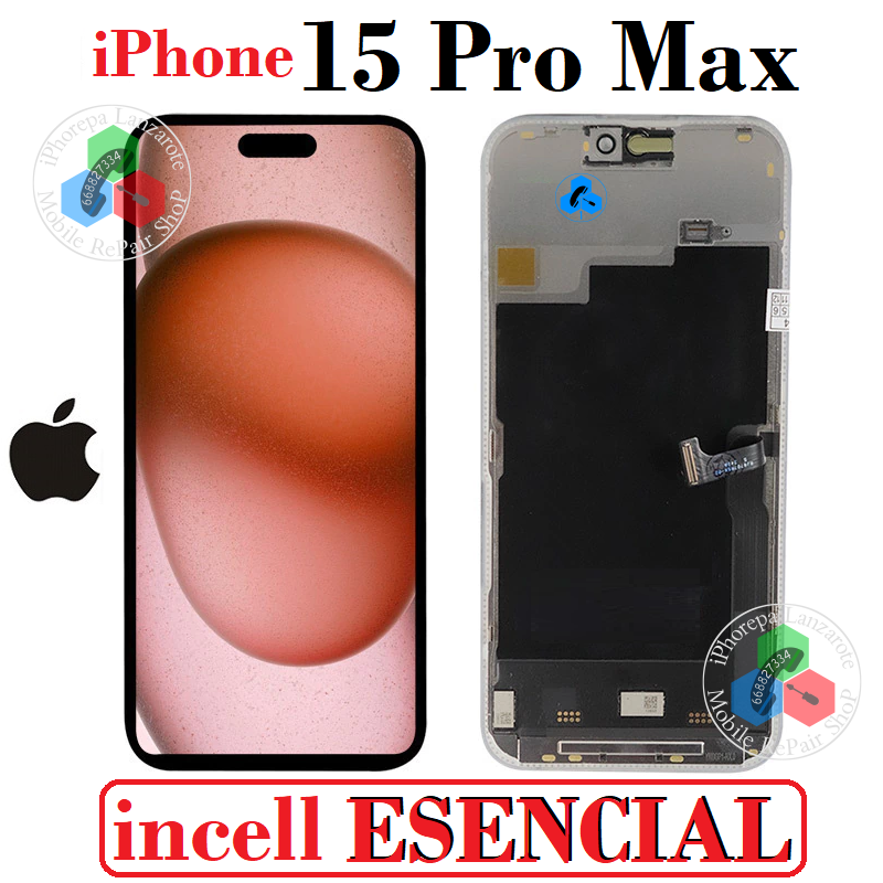 iPhone 15 Pro Max 5G 2023 A2849 - PANTALLA calidad incell basico