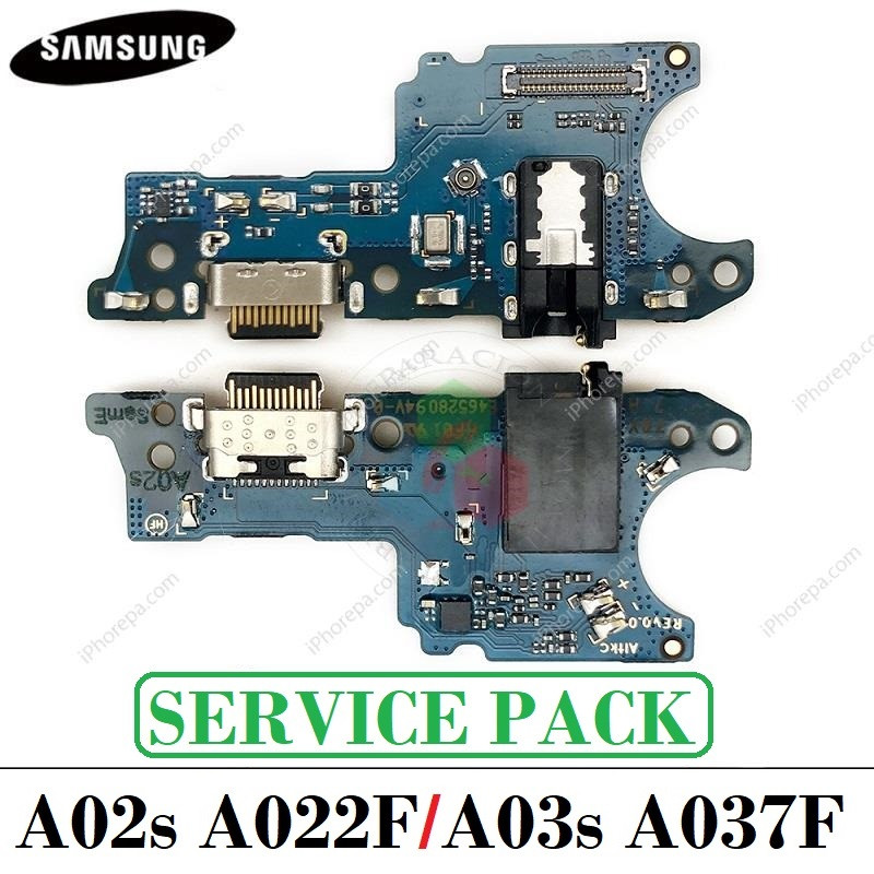 SAMSUNG A02s A025F A025M / A03s A037F  - PLACA DE CARGA ORIGINAL SERVICE PACK
