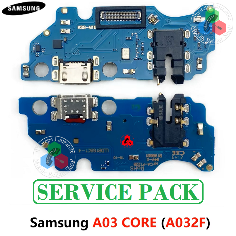 Samsung A03 Core 4G 2021 A032F A032 - PLACA DE CARGA ORIGINAL SERVICE PACK