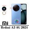 Xiaomi Redmi A3 4G 2024 23129RN51X - cristal lente de camara ( 1PCS ) PEQUEÑA