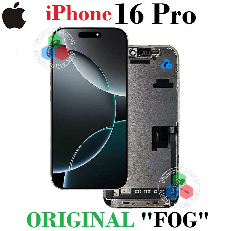 iPhone 16 Pro 5G 2024 A3293 - PANTALLA original fog refurbished